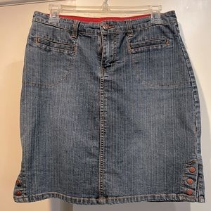 Jean Skirt Size 5